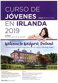 Curso de inglés para jovenes en Irlanda 2019